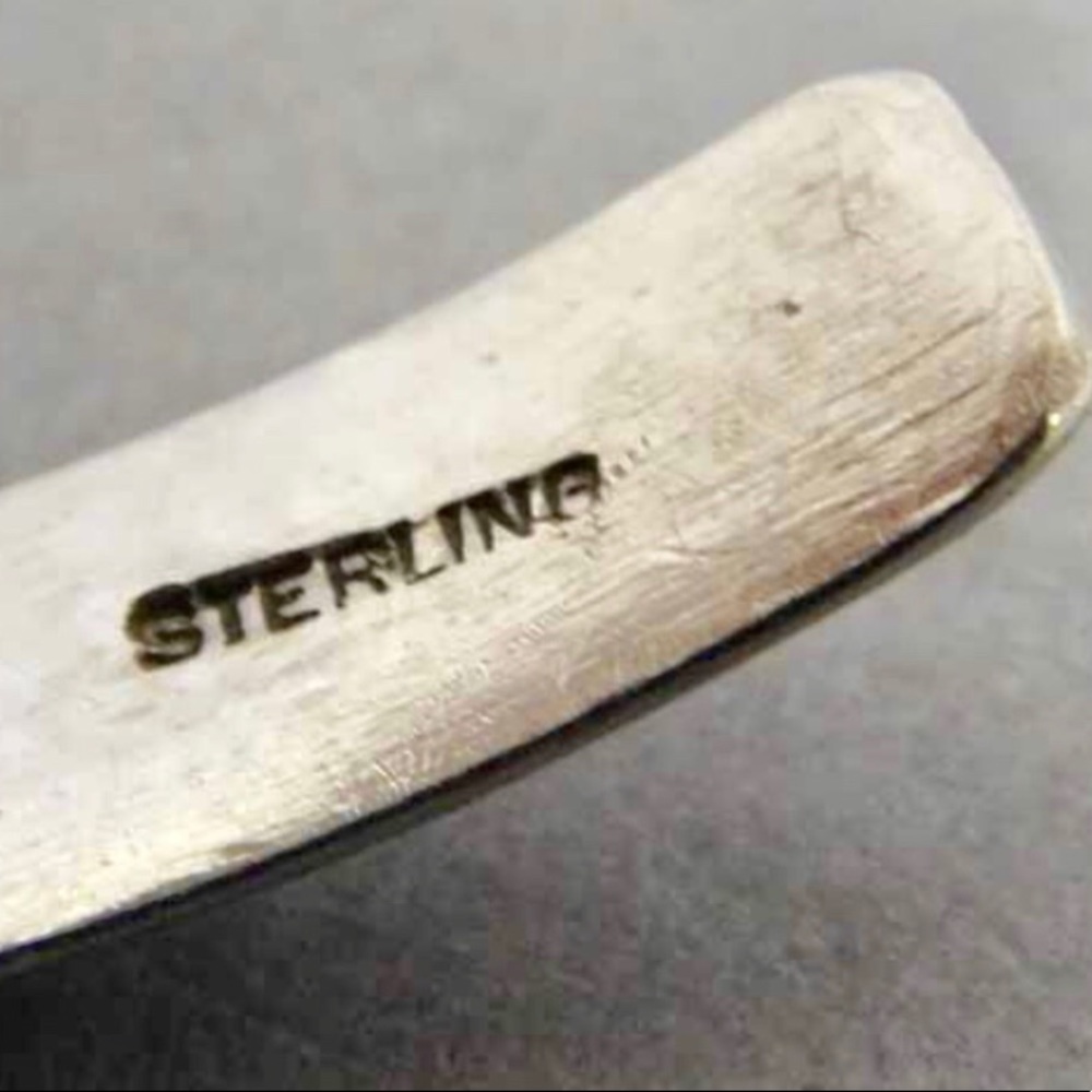 Solid Sterling Silver Cuff - image 3